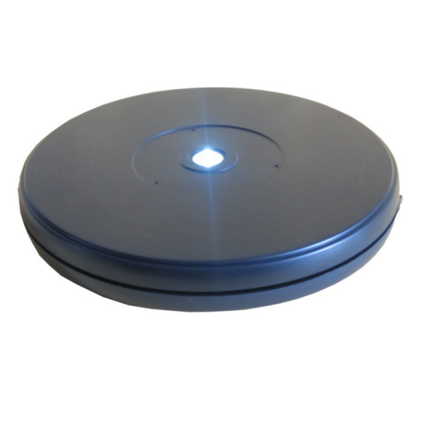 SKY POWER Ürün Çekimi İçin 360 Derece Elektrikli Döner Tabla Turntable SİYAH - Görsel 3