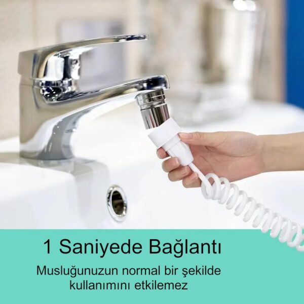 SKY PWOER 4 Başlıklı Musluk Ağız Duşu - Görsel 4