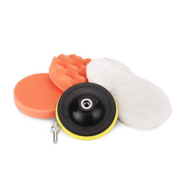 SKY POWER 5 Parça 12.5cm Battal Boy Oto Cila Polisaj Seti - Görsel 7