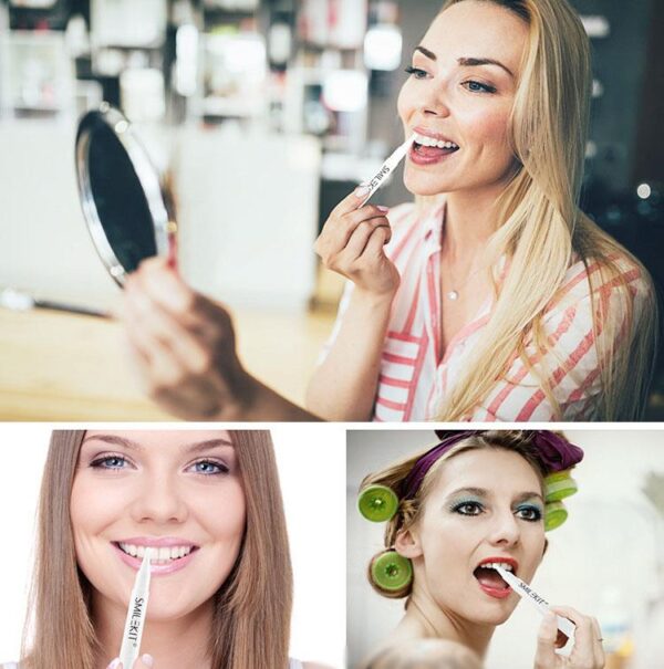 SKY POWER Smilekit 2 Adet Diş Beyazlatıcı Parlatıcı Kalem 4ml Kolay Kullanım - Görsel 4