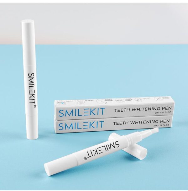 SKY POWER Smilekit 2 Adet Diş Beyazlatıcı Parlatıcı Kalem 4ml Kolay Kullanım - Görsel 5