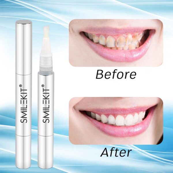 SKY POWER Smilekit 2 Adet Diş Beyazlatıcı Parlatıcı Kalem 4ml Kolay Kullanım - Görsel 6