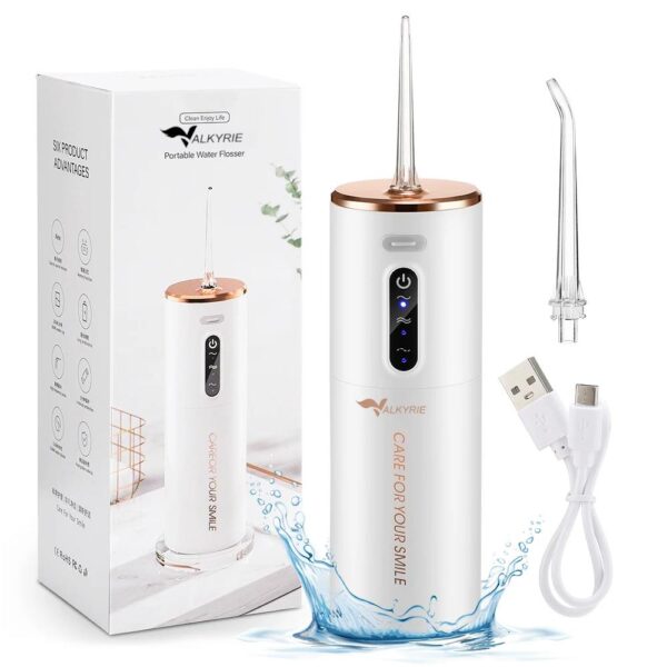SKY POWER Şarj Edilebilir Taşınabilir Ağız Duşu 280ml Diş Protez Bakım Cihazı Gündelik Kullanım