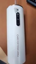 SKY POWER Şarj Edilebilir Taşınabilir Ağız Duşu 280ml Diş Protez Bakım Cihazı Gündelik Kullanım photo review